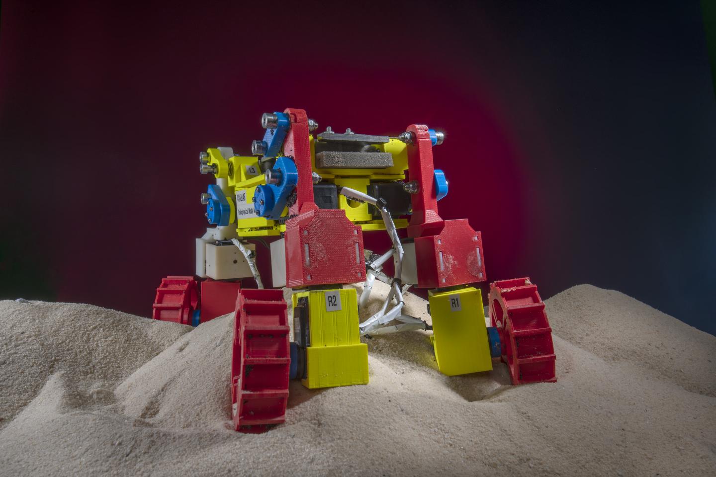 robot that can climb a sand hill